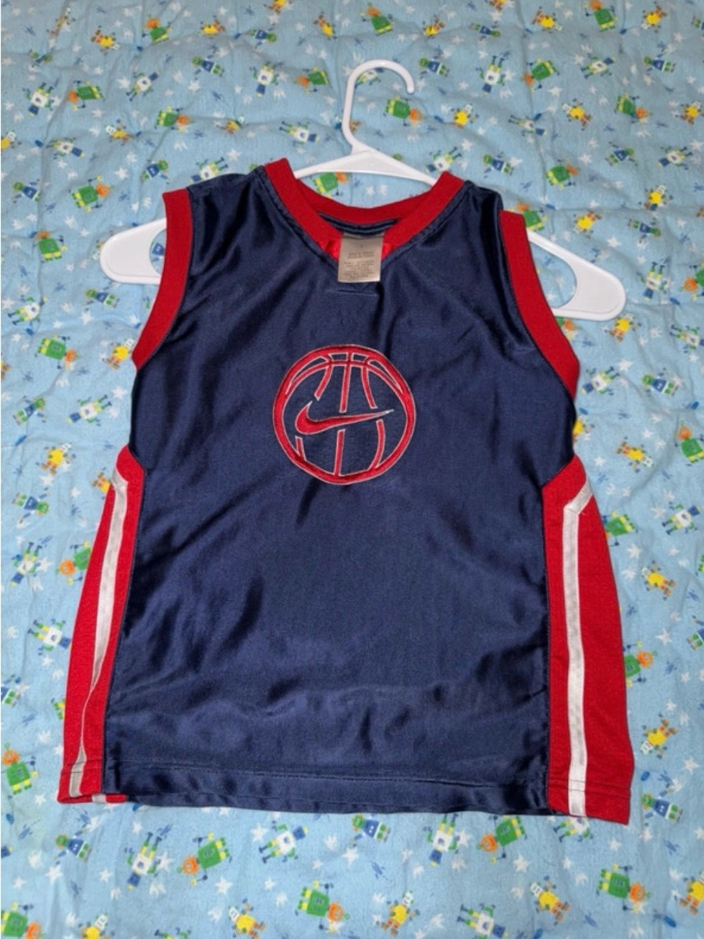 Nike Basketball Jersey Blue & Red